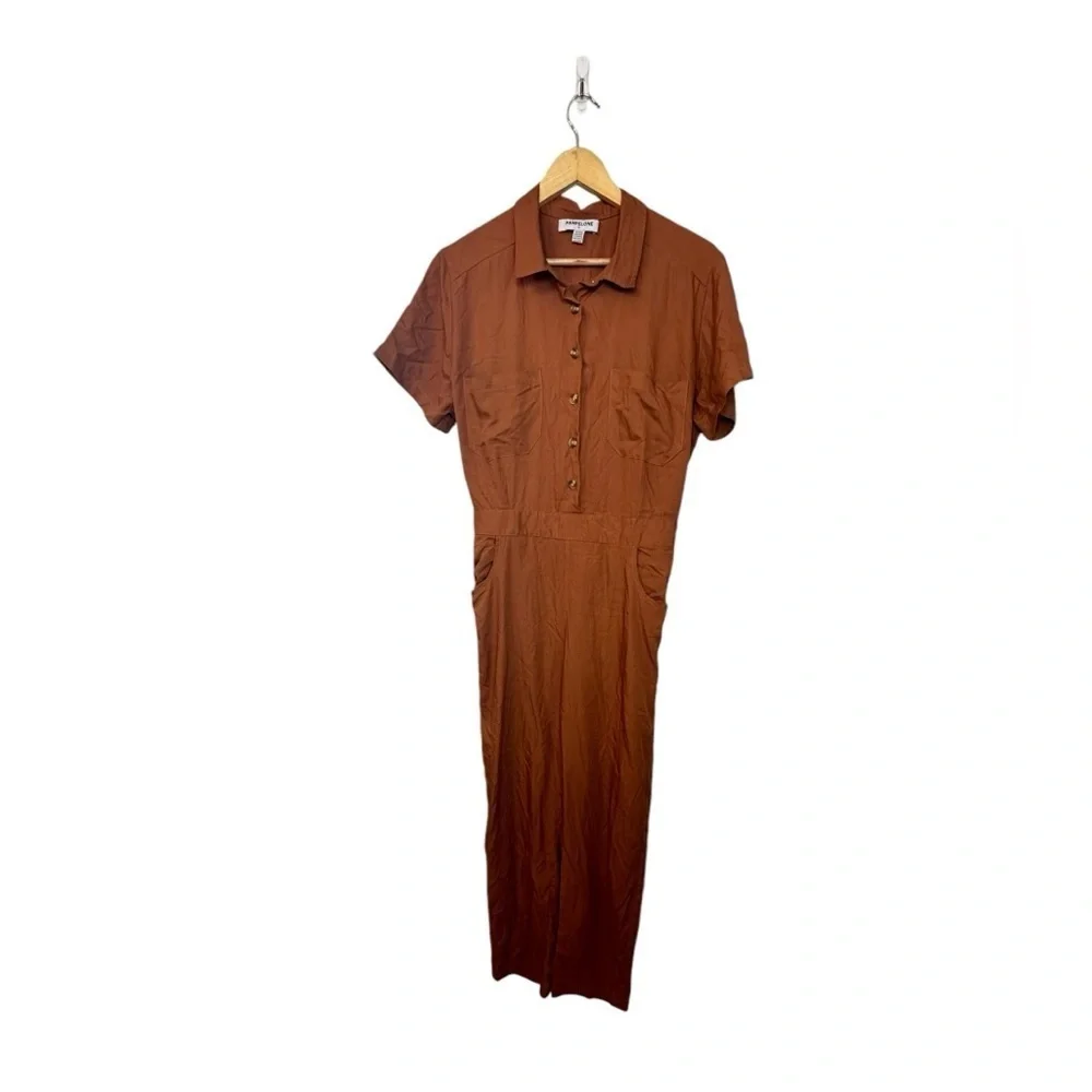 BOGO Pampelone Rust Utility Jumpsuit - Picture 4 of 9